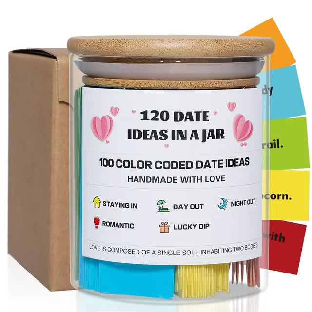 120 Date Idea Jar